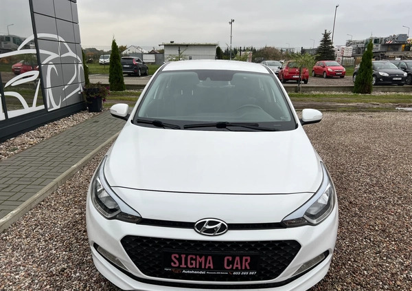 Hyundai i20 cena 33900 przebieg: 168000, rok produkcji 2017 z Goleniów małe 742